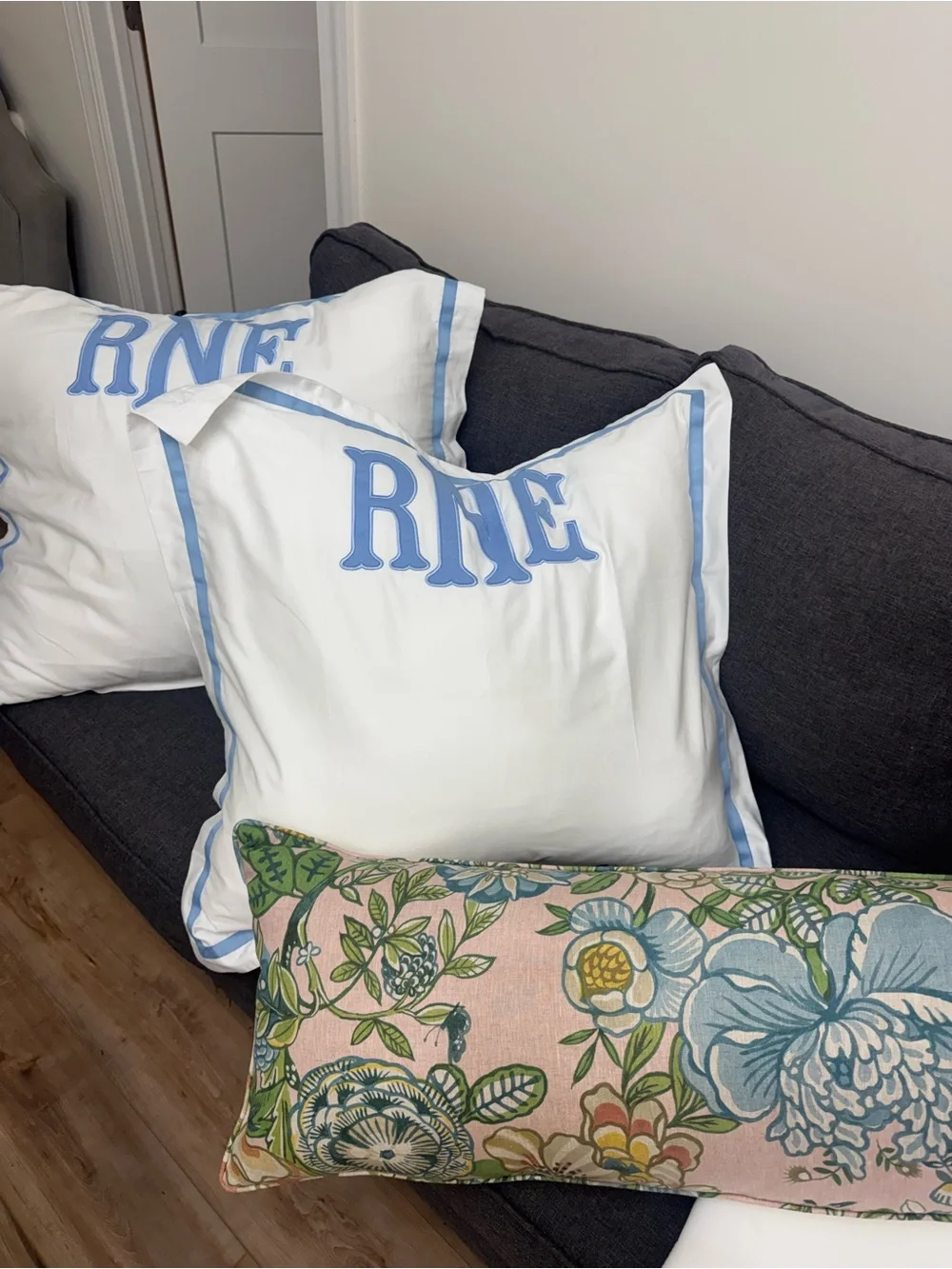 Thibaut Floral Lumbar Pillow